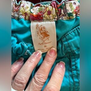 Koi nursing scrubs teal